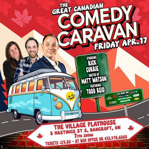 The Great Canadian Comedy Caravan show poster