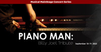 PIANO MAN: Billy Joel Tribute show poster