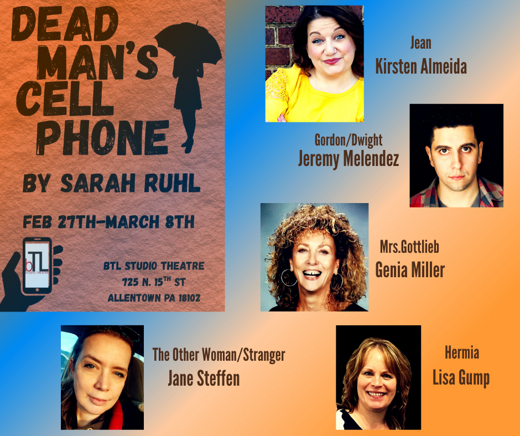 Dead Man's Cell Phone show poster
