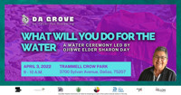 What will you do for the water? show poster