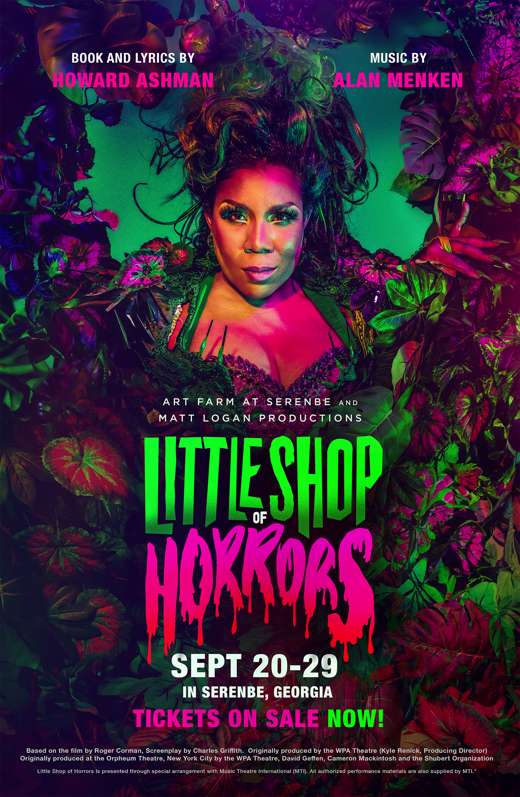 Little Shop of Horrors show poster