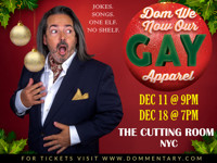 Dom We Now Our Gay Apparel 2021! show poster
