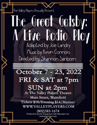 The Great Gatsby: A Live Radio Play in Vermont
