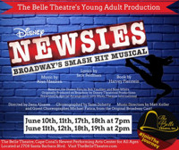 Newsies show poster