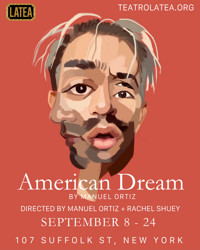 American Dream in Off-Off-Broadway Logo