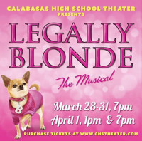 LEGALLY BLONDE show poster