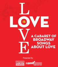 LOVE IS LOVE A CABARET OF BROADWAY SONGS ABOUT LOVE show poster