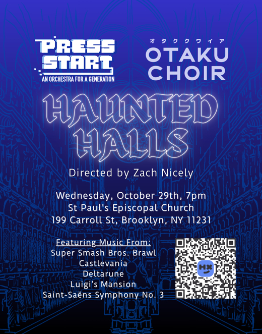 Press Start Orchestra presents Haunted Halls