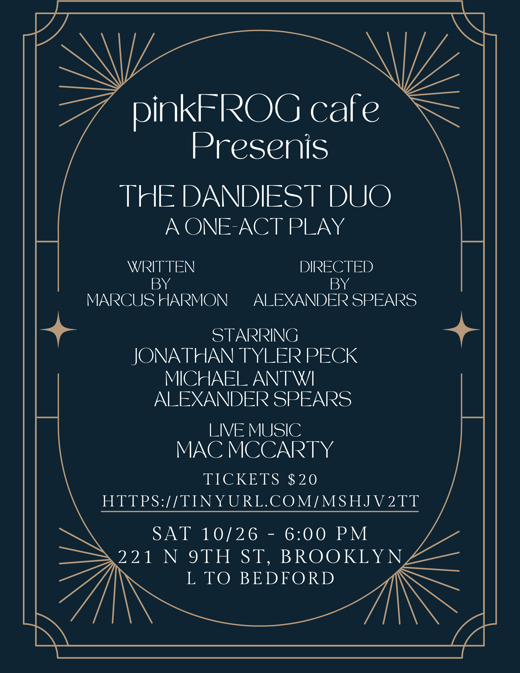 The Dandiest Duo show poster