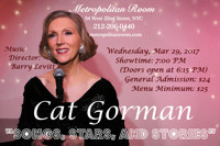 Cat Gorman debuts: Songs, Stars, and Stories