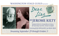 DEAR LIAR by Jerome Kilty, Adapted from the Correspondence of Bernard Shaw and Mrs. Patrick Campbell show poster