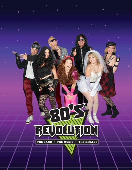 80's Revolution show poster