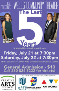 The Last Five Years show poster