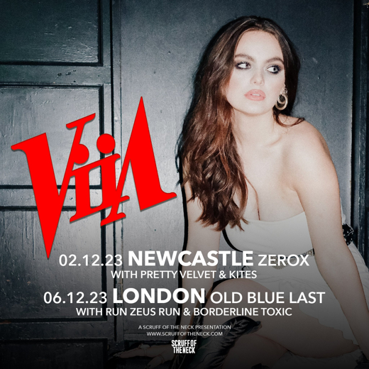 Viia | London, The Old Blue Last show poster