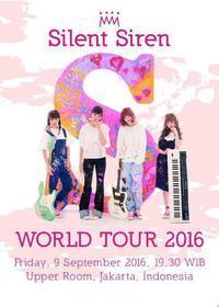 Silent Siren S World Tour 2016 show poster
