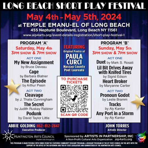 Long Beach Short Play Festival in Broadway
