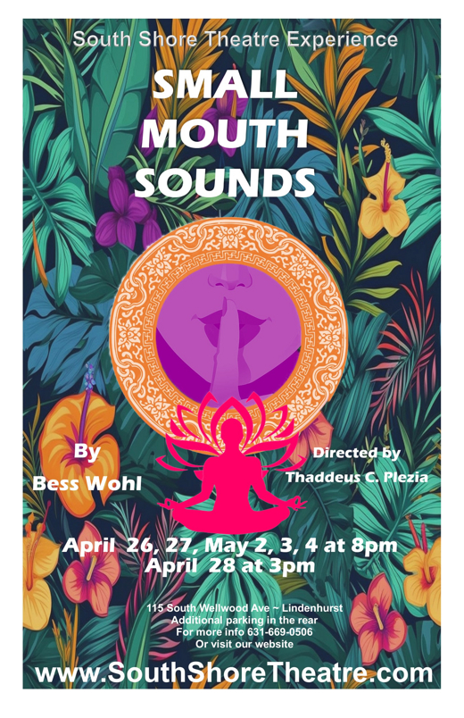 Bess Wohl's Small Mouth Sounds show poster