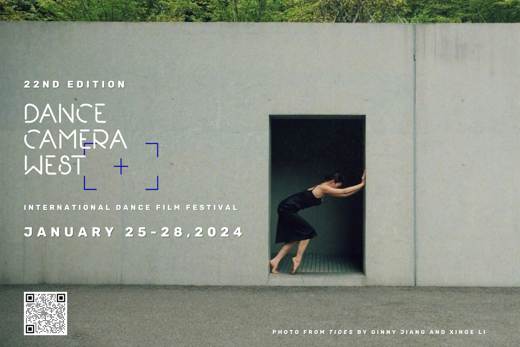 Dance Camera West 2024 - the international dance film festival's 22nd edition show poster