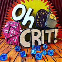 Oh CRIT! The Dungeons and Dragons Improv Show in Baltimore Logo