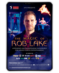 The Magic of Rob Lake show poster