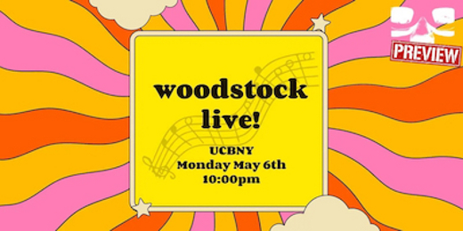 Woodstock LIVE show poster