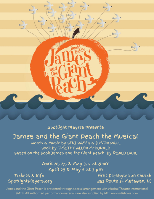 James and the Giant Peach in New Jersey
