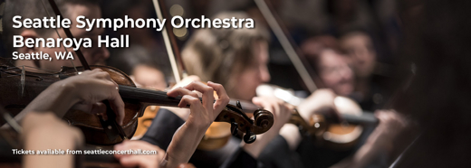 Seattle Symphony Orchestra at Benaroya Hall in Seattle