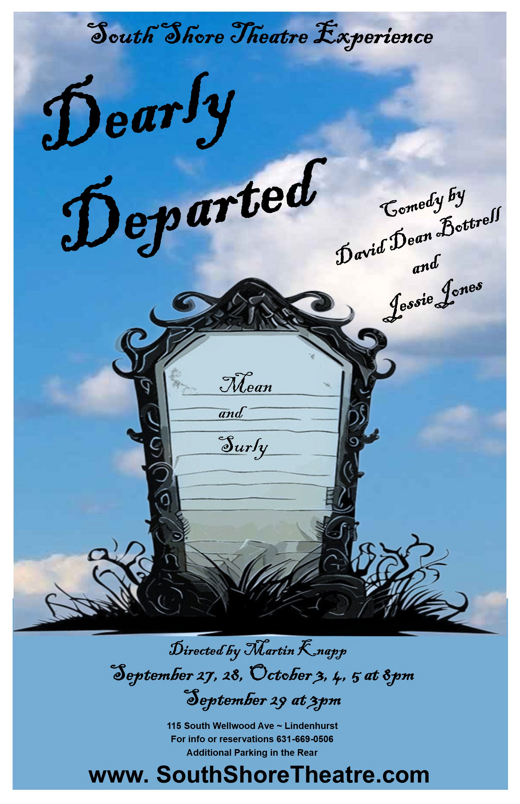 Dearly Departed ~ Comedy by David Dean Bottrell and Jessie Jones