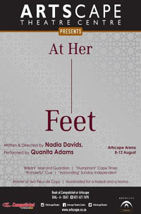 AT HER FEET show poster