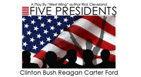 FIVE PRESIDENTS show poster