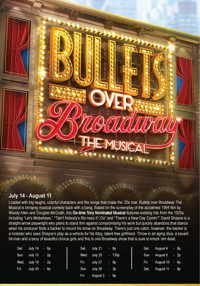 Bullets Over Broadway The Musical at The Noel S. Ruiz Theatr