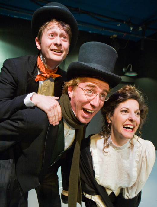 Impro's Dickens Unscripted at North Coast Repertory Theatre