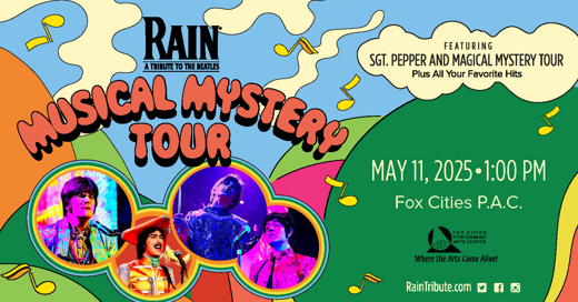 RAIN - A Tribute to the Beatles in Appleton, WI