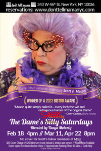 The Dame's Sassy Saturdays show poster