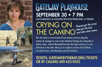 Crying On The Camino show poster