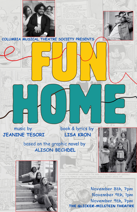 CMTS Present Fun Home show poster