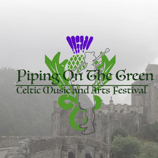 Piping on the Green show poster