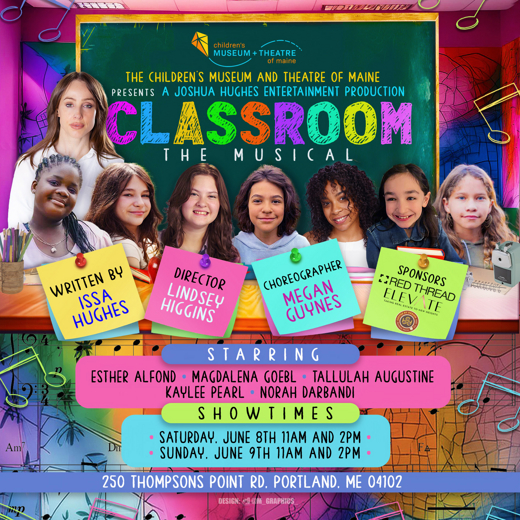 CMTM presents Classroom: The Musical show poster