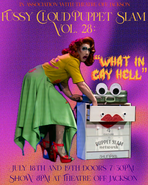 Fussy Cloud Puppet Slam Volume 28: What in Gay Hell?!