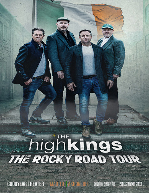 The High Kings: Rocky Road Tour 2026 show poster