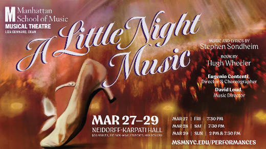 A Little Night Music show poster