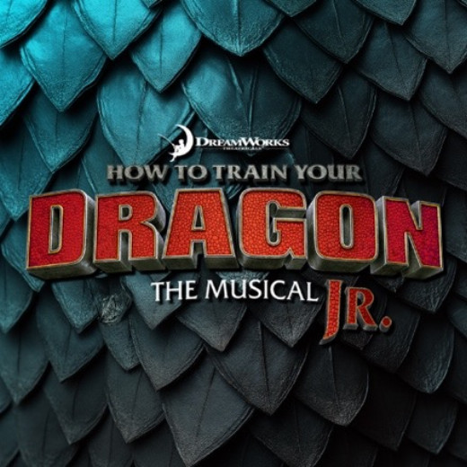 DreamWorks' How to Train Your Dragon The Musical JR. show poster