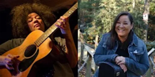 Pamela Means at Harmony on the Green with Kim Moberg opening