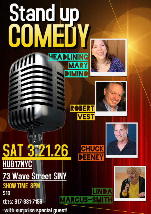 Saturday Night Live Comedy headlining Mary Dimino