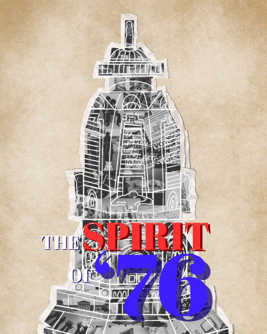The Spirit of '76 show poster