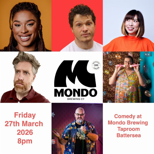 Collywobblers Comedy at Mondo Brewing Taproom Battersea : Joshua Robertson , Sapphire Mcintosh and more show poster