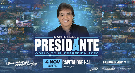 Dante Gebel World Tour Despedida 2026 in Central Virginia