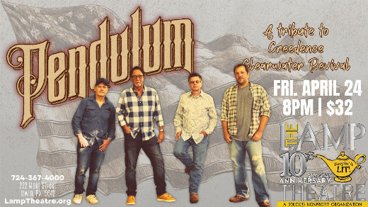 Pendulum: A Tribute to Creedence Clearwater Revival returns to The Lamp Theatre