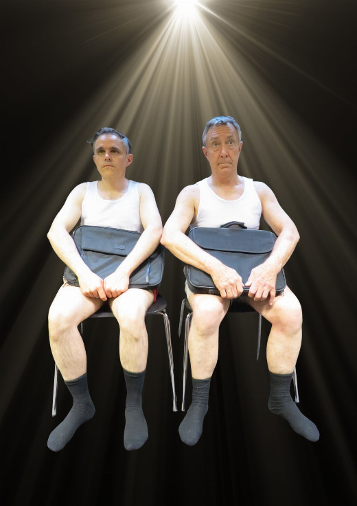 Charlie and Striptease show poster
