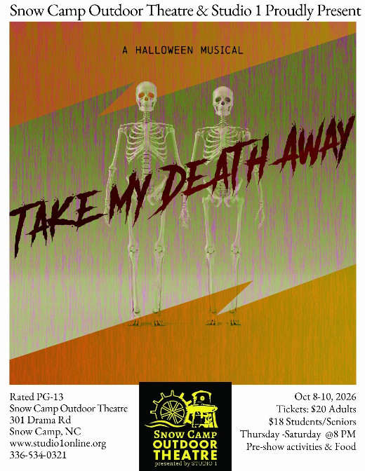 Take My Death Away (A Halloween Musical) show poster